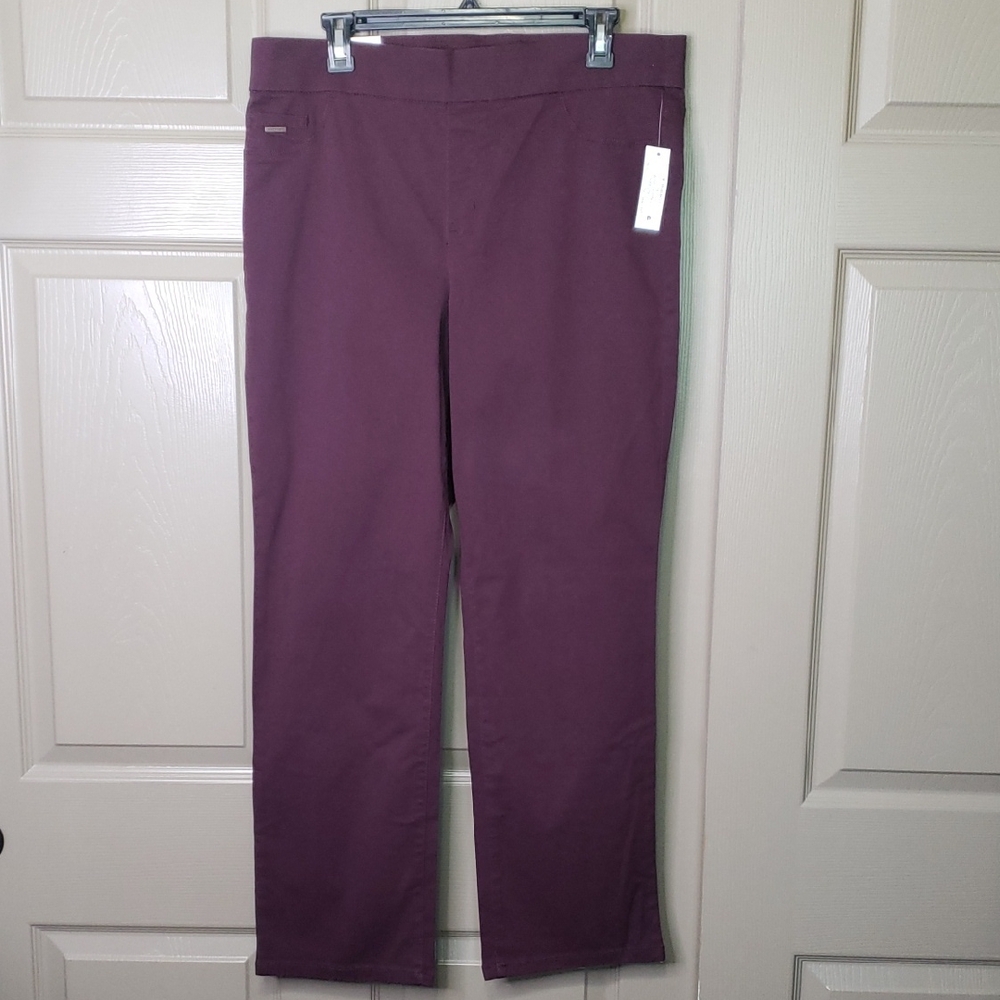 Women's Stretch Ponte Pants - Plum